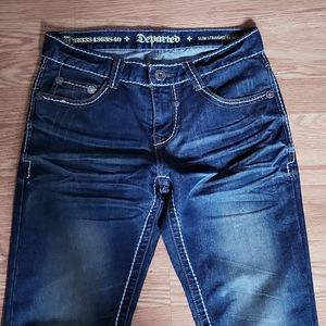 used departed jeans.